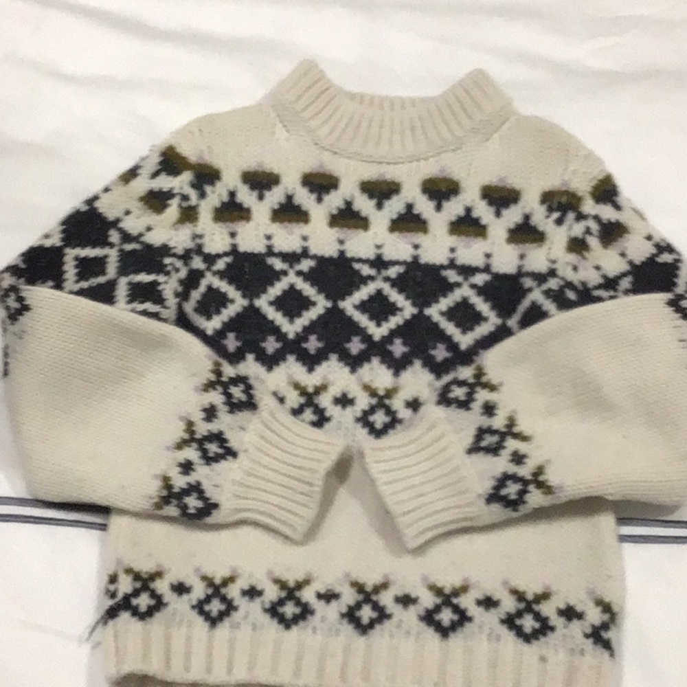 BONPOINT size 6 GIRLS Wool Sweater